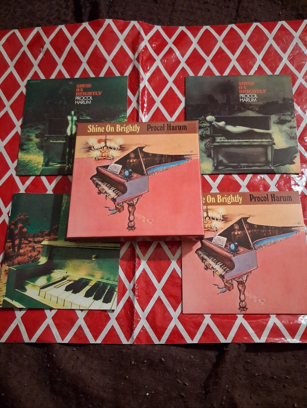 Procol Harum Shine on Brightly 3 cd box set UK import. Disc are tested and play